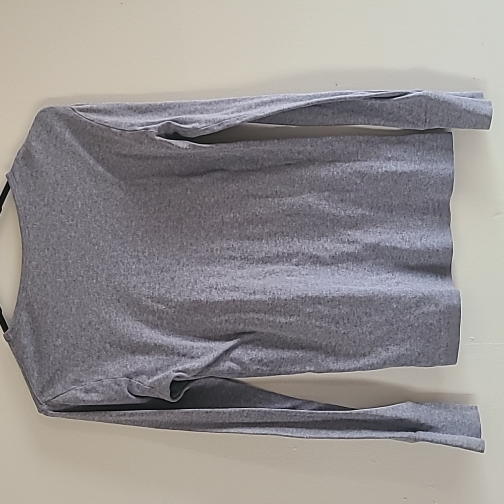 S, Grey Long Sleeve Shirt, Gap - Picture 2 of 2